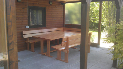 Gartenmöbel aus Lärchenholz - Johanns Holzwelt Salzburg