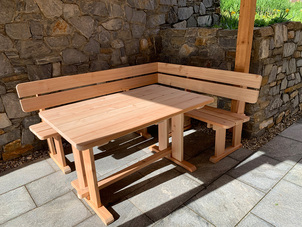 Gartenmöbel aus Lärchenholz - Johanns Holzwelt Salzburg
