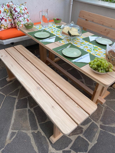 Gartenmöbel aus Lärchenholz - Johanns Holzwelt Salzburg