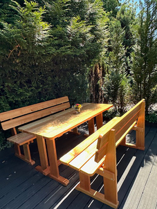 Gartenmöbel aus Lärchenholz - Johanns Holzwelt Salzburg